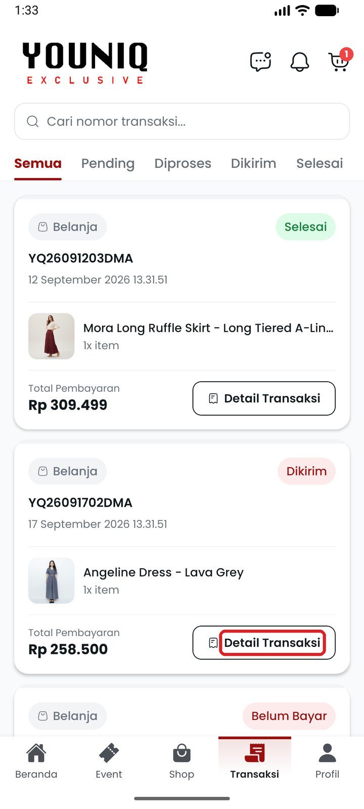 Langkah 8: Pantau pesananmu