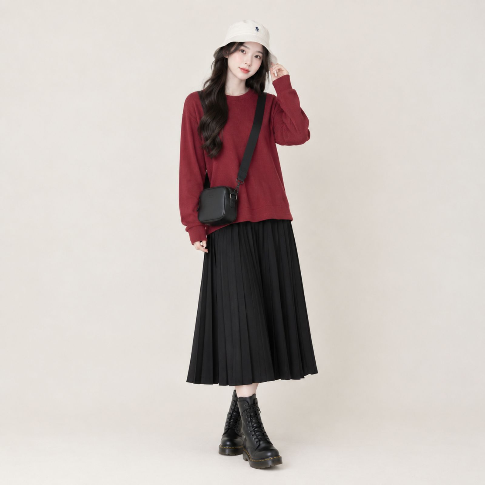 Basic Top Sweater Wanita By Youniq sampul