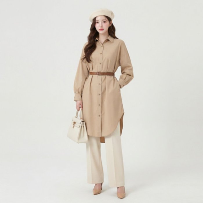 VANESSA OVERSIZE SHIRT LONGSLEEVE - BY YOUNIQ