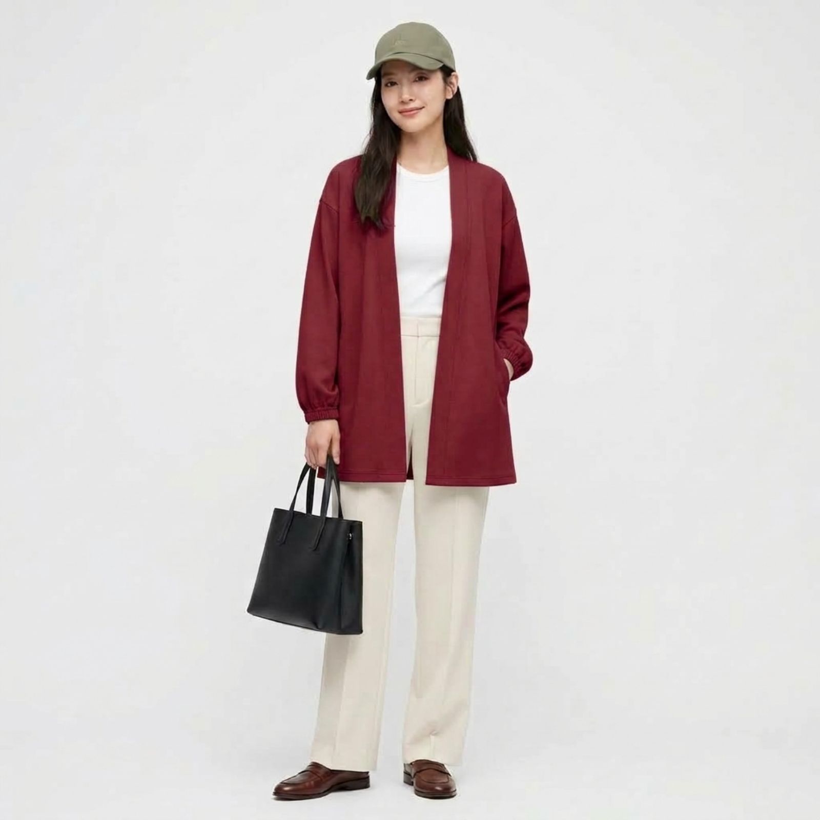 Kate Long Cardi By YOUNIQ TERACOTA