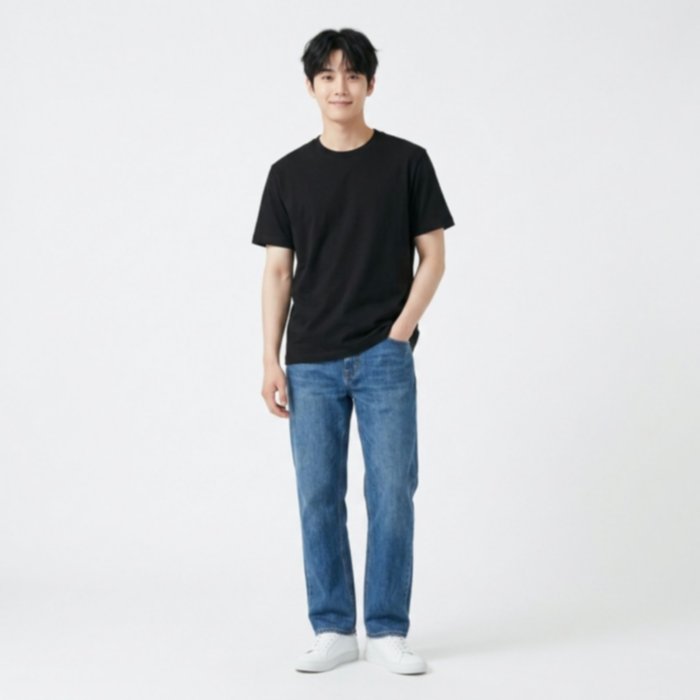 Kaos Polos Obasic Katun Commbed - OBS T-Shirt Cotton Commbed by OBASIC