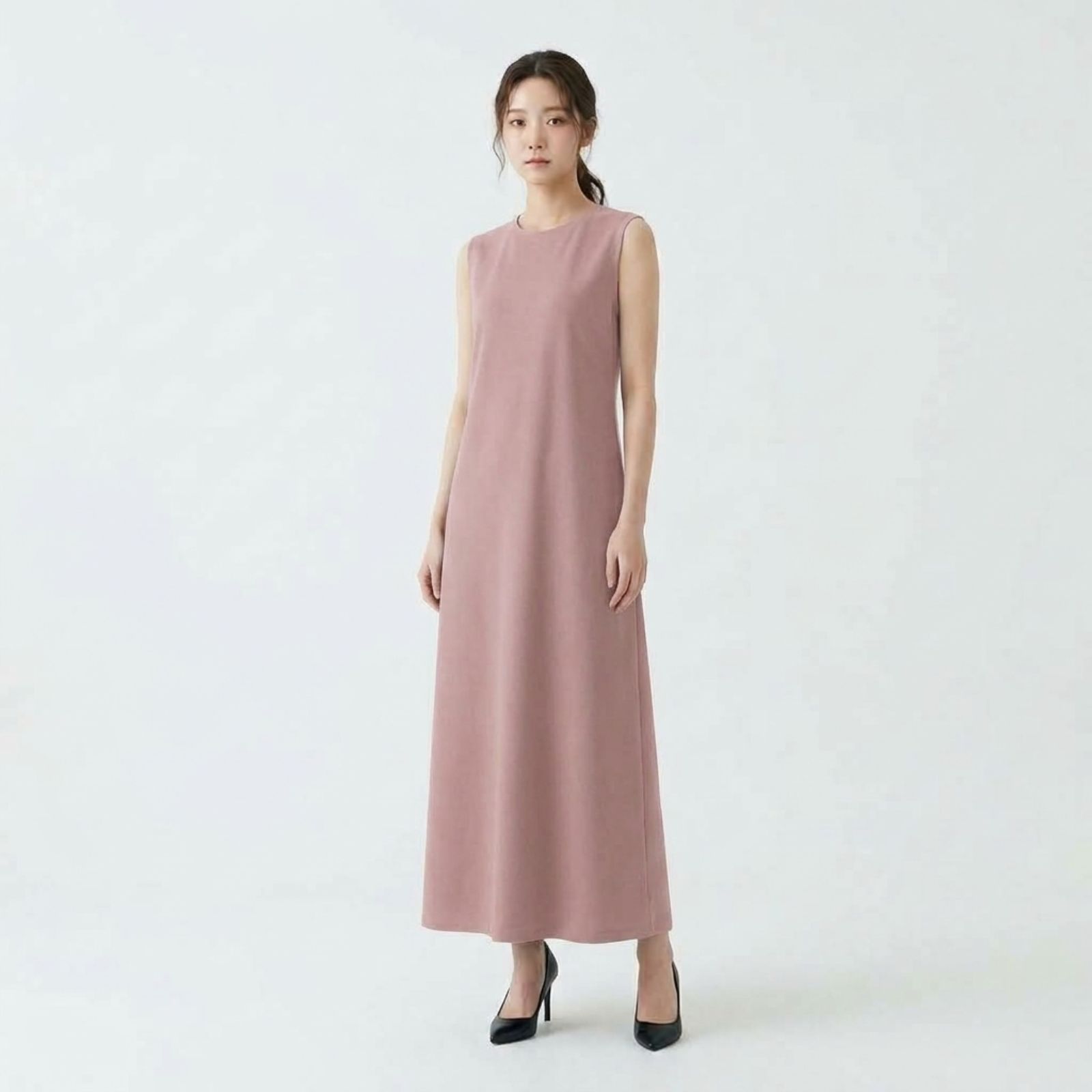Inner Dress Sleeveless Maxi By Youniq Exclusive PEACH