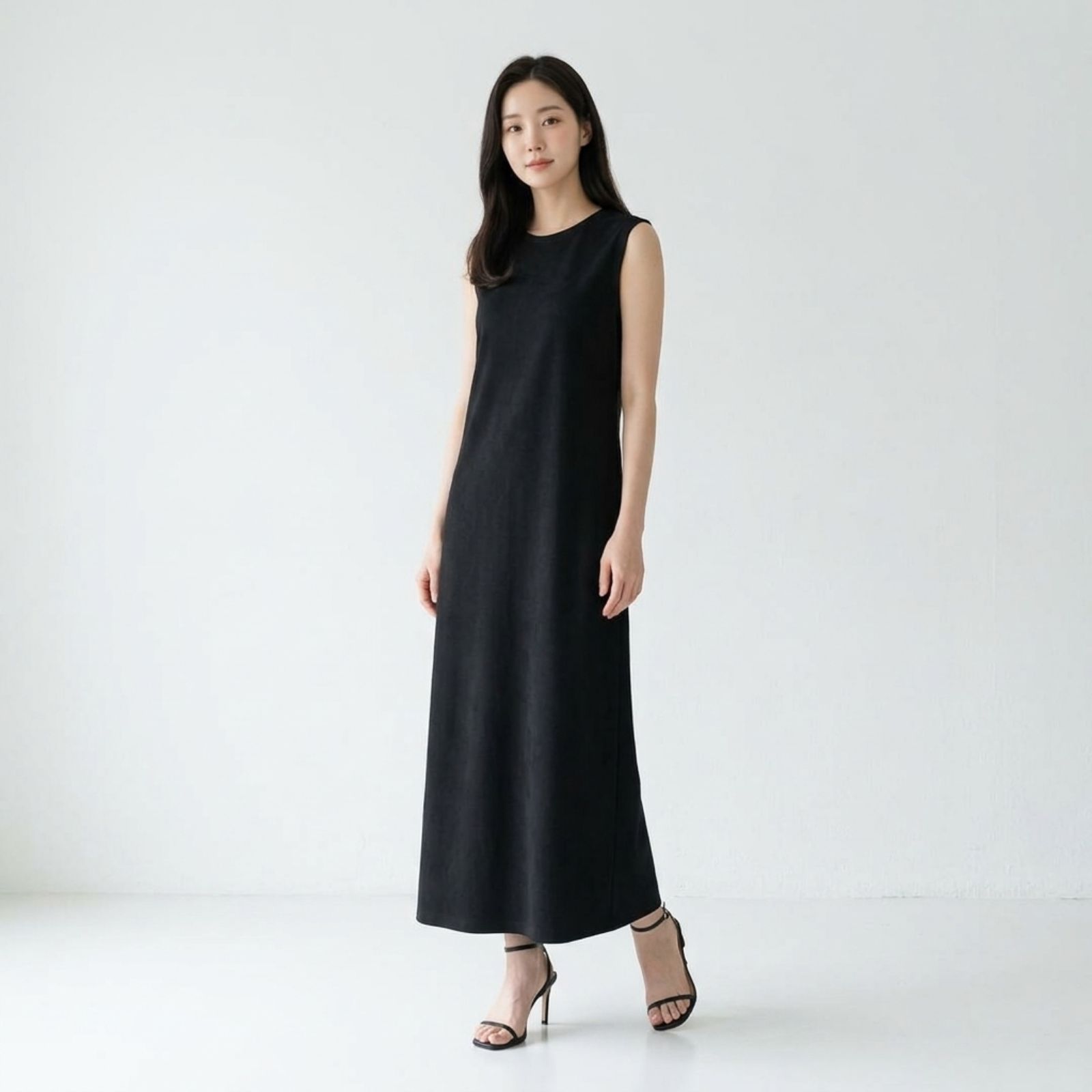 Inner Dress Sleeveless Maxi By Youniq Exclusive sampul