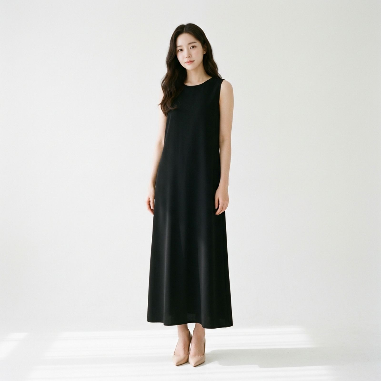 Inner Dress Sleeveless Maxi By Youniq Exclusive sampul