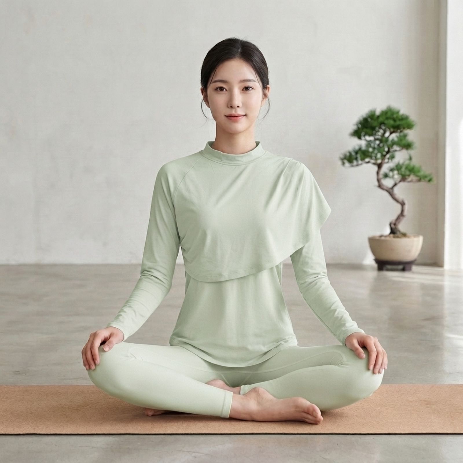 Atasan Wanita Yuri – Feminine Yoga Top SAGE