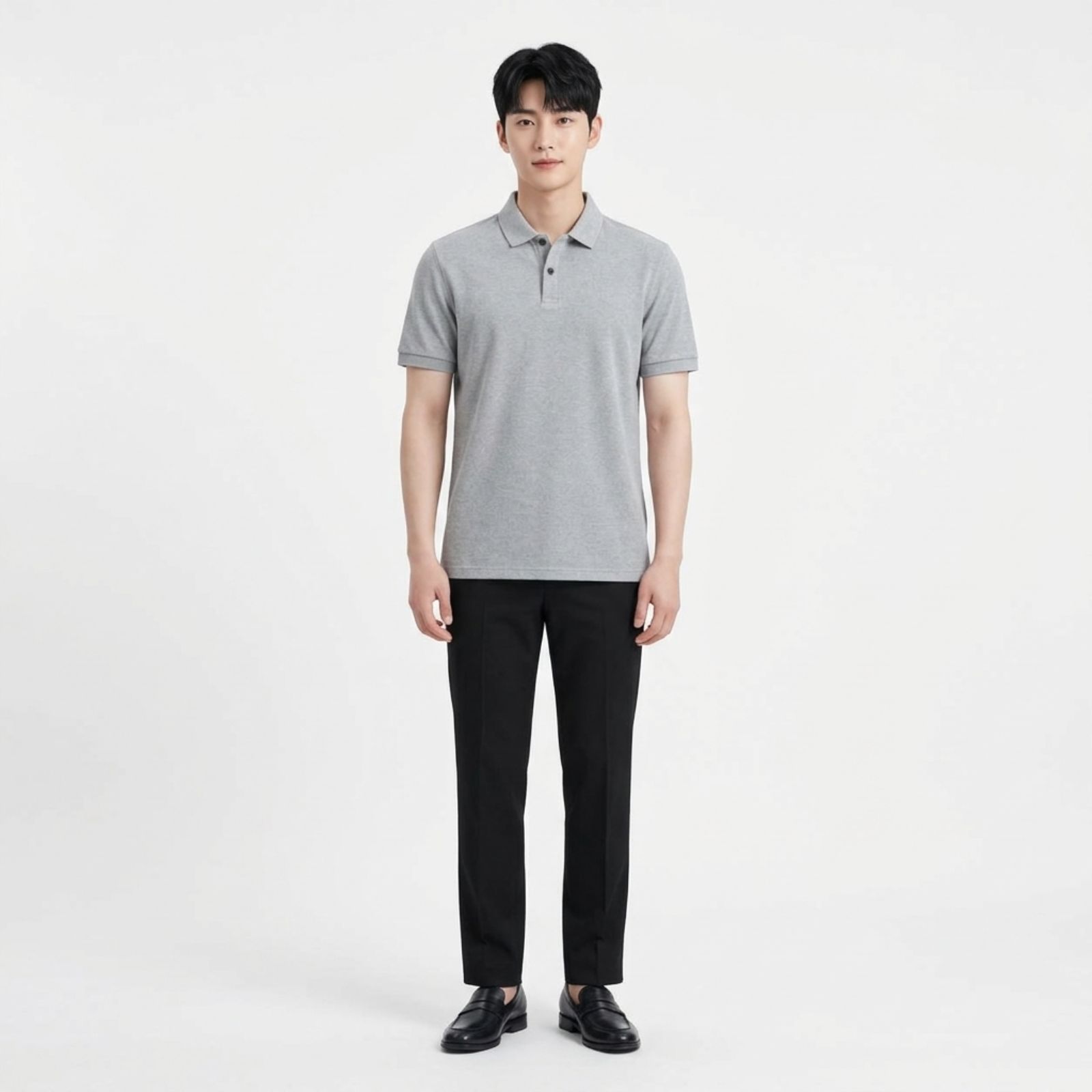 Kaos Polo Pria Premium Polos Slim Fit Casual Elegan Lengan Pendek sampul