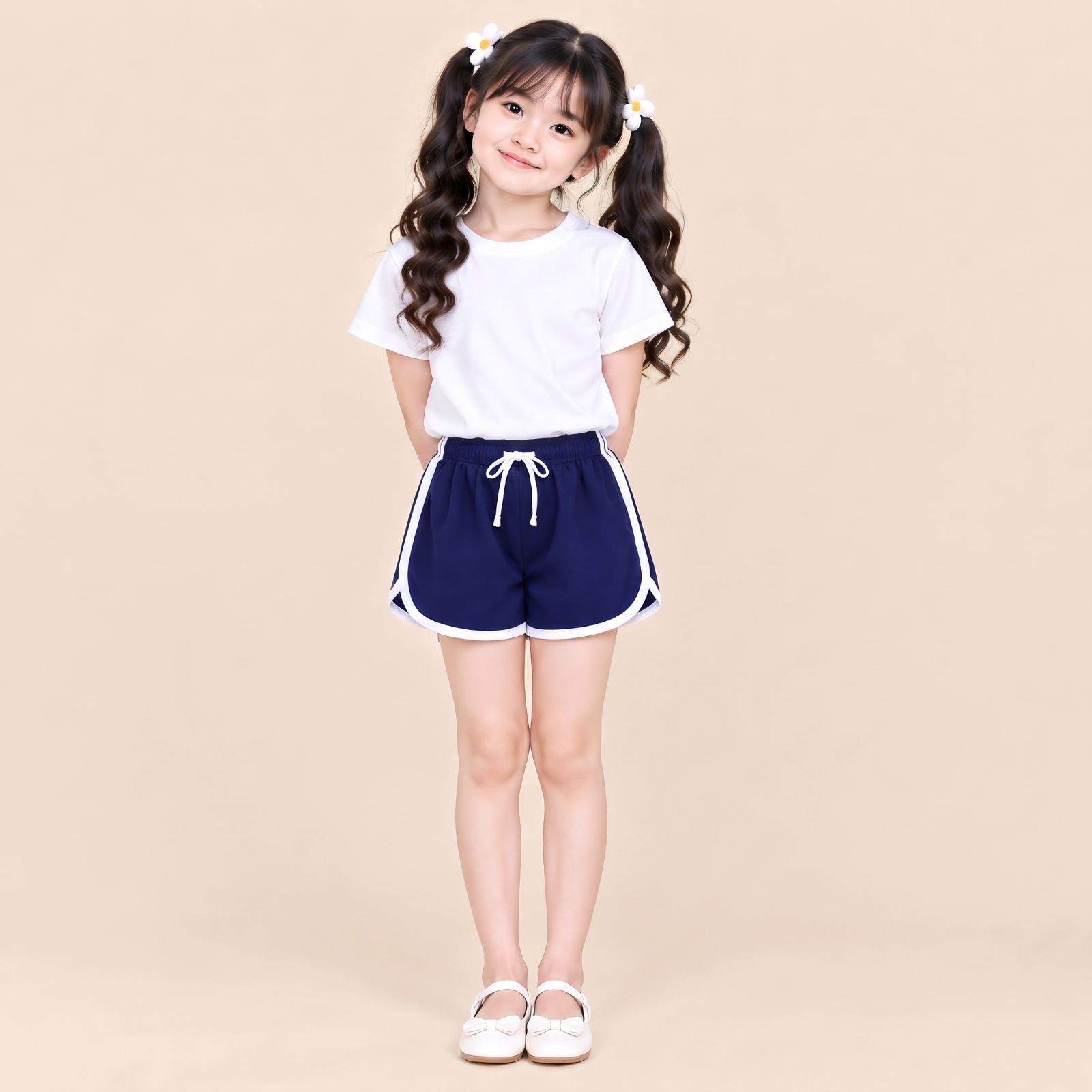 CELANA PENDEK ANAK | SHORTPANT GEMES MUNIKO By CHIAROBE NAVY
