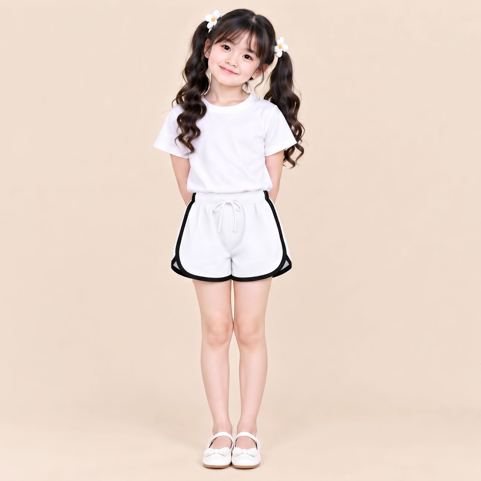 CELANA PENDEK ANAK | SHORTPANT GEMES MUNIKO By CHIAROBE WHITE
