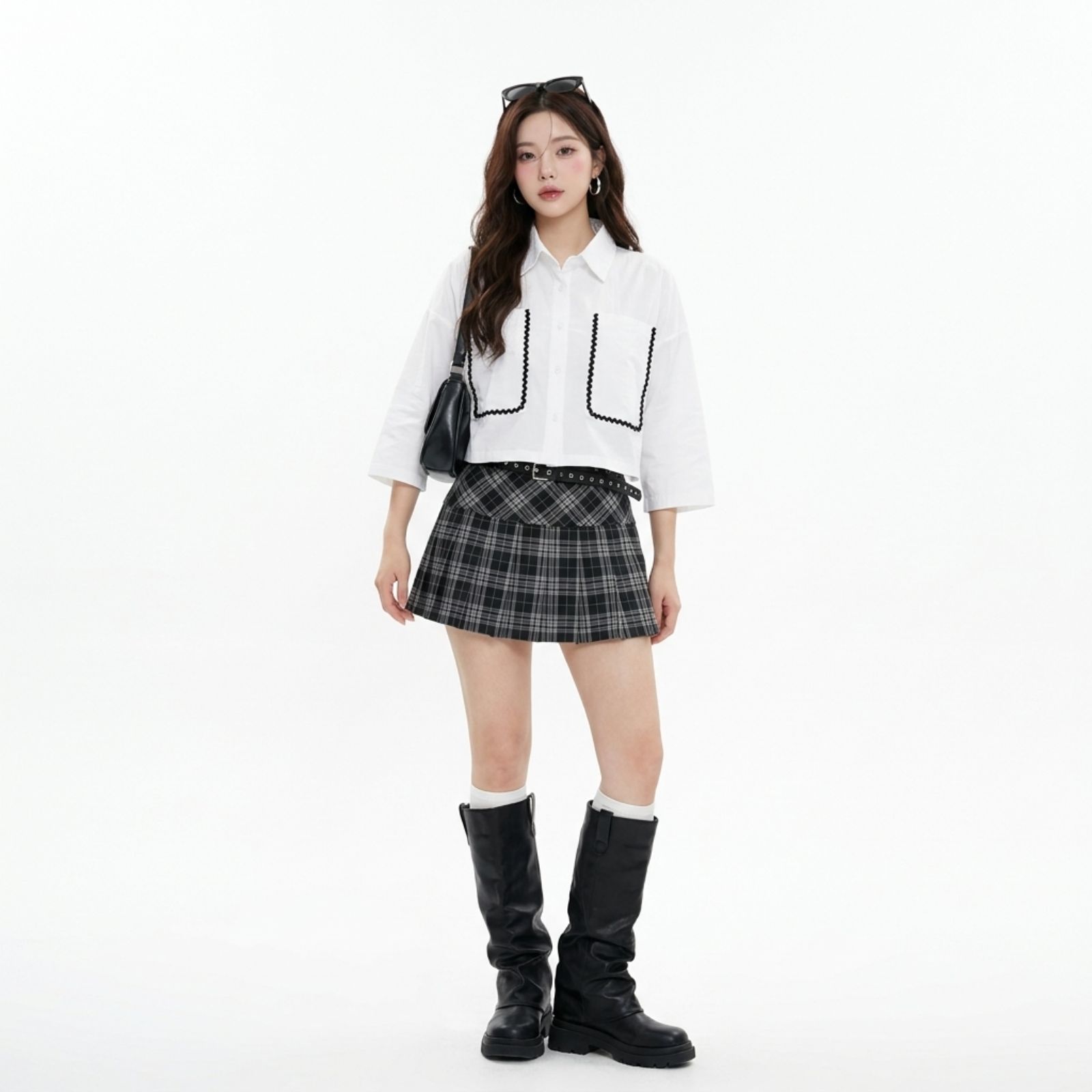Chloe Contrast Top sampul