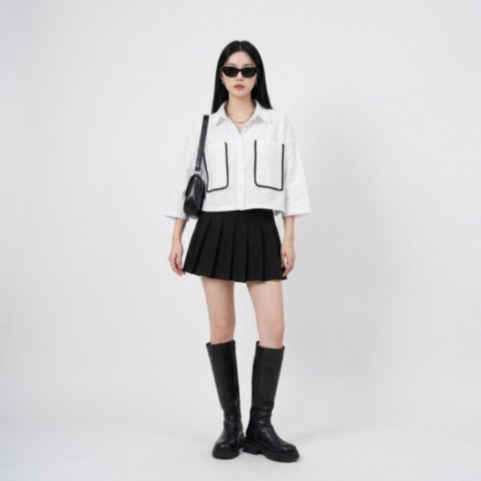 Chloe Contrast Top