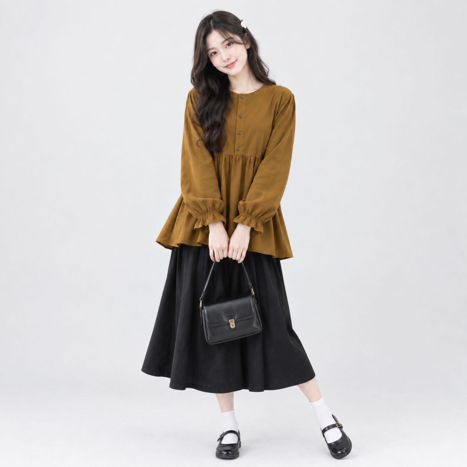Blouse Rayon Wanita Kekinian By YOUNIQ sampul
