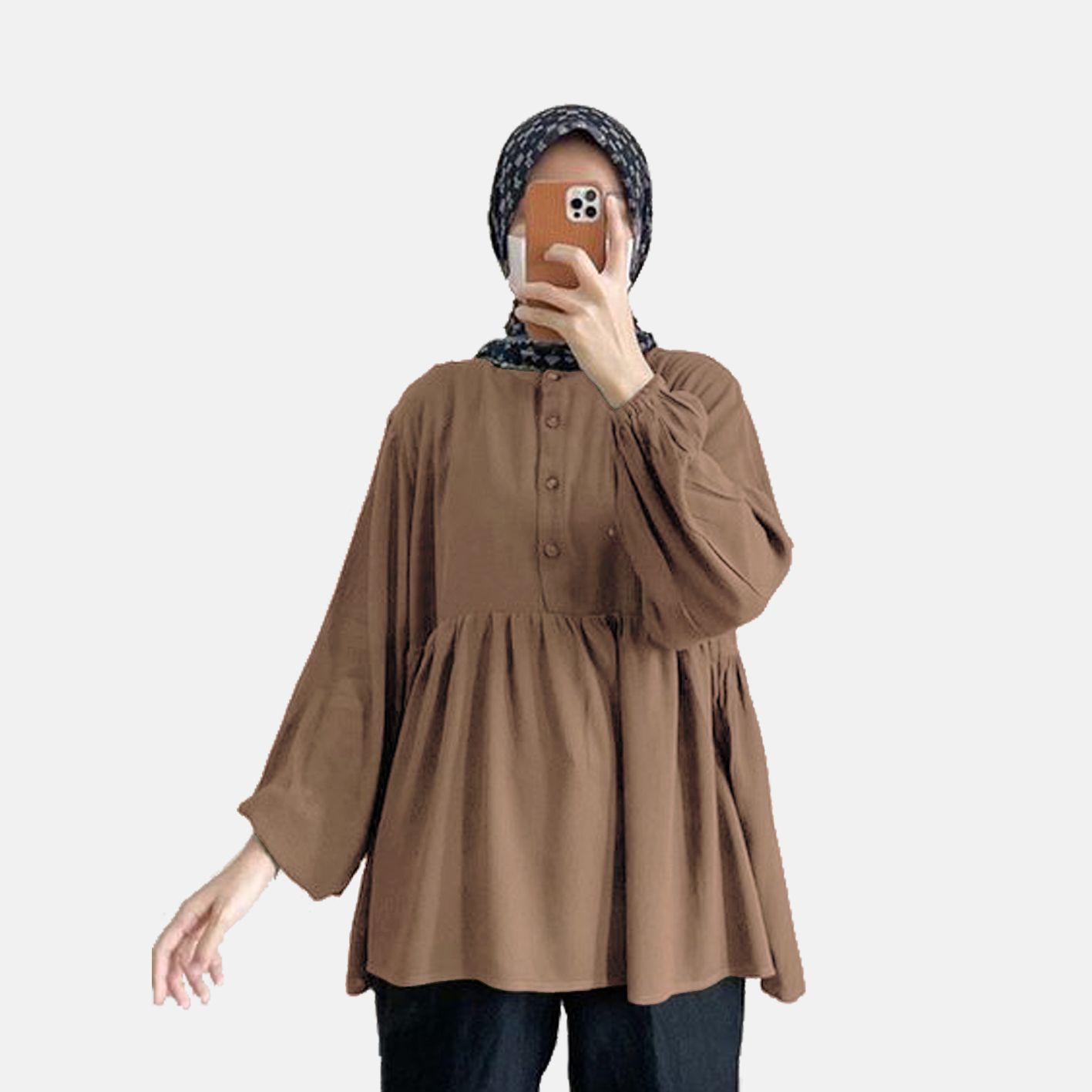 Blouse Rayon Wanita Kekinian By YOUNIQ LATTE