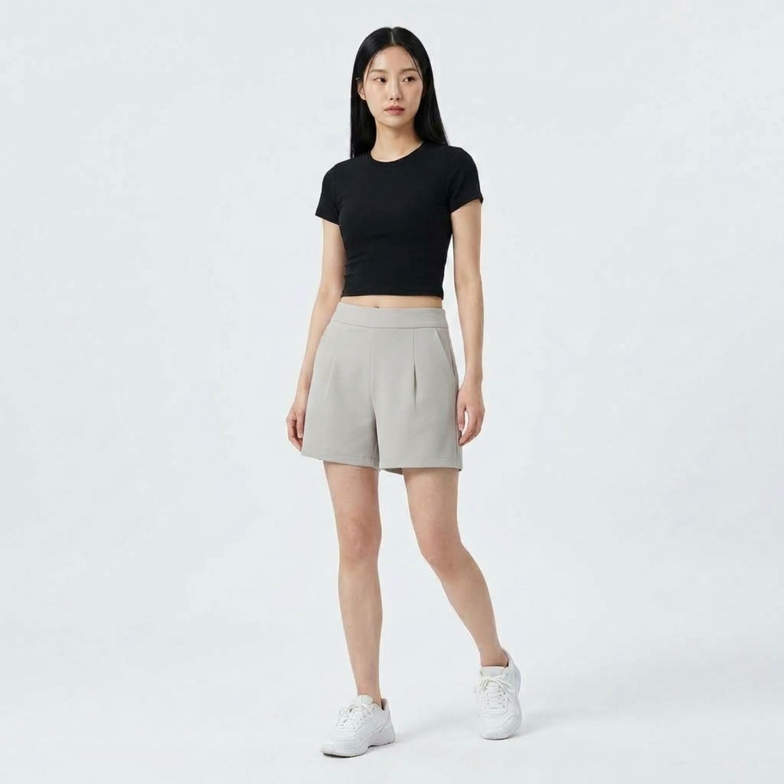 Sundae Short Pants Scuba Celana Pendek GREY