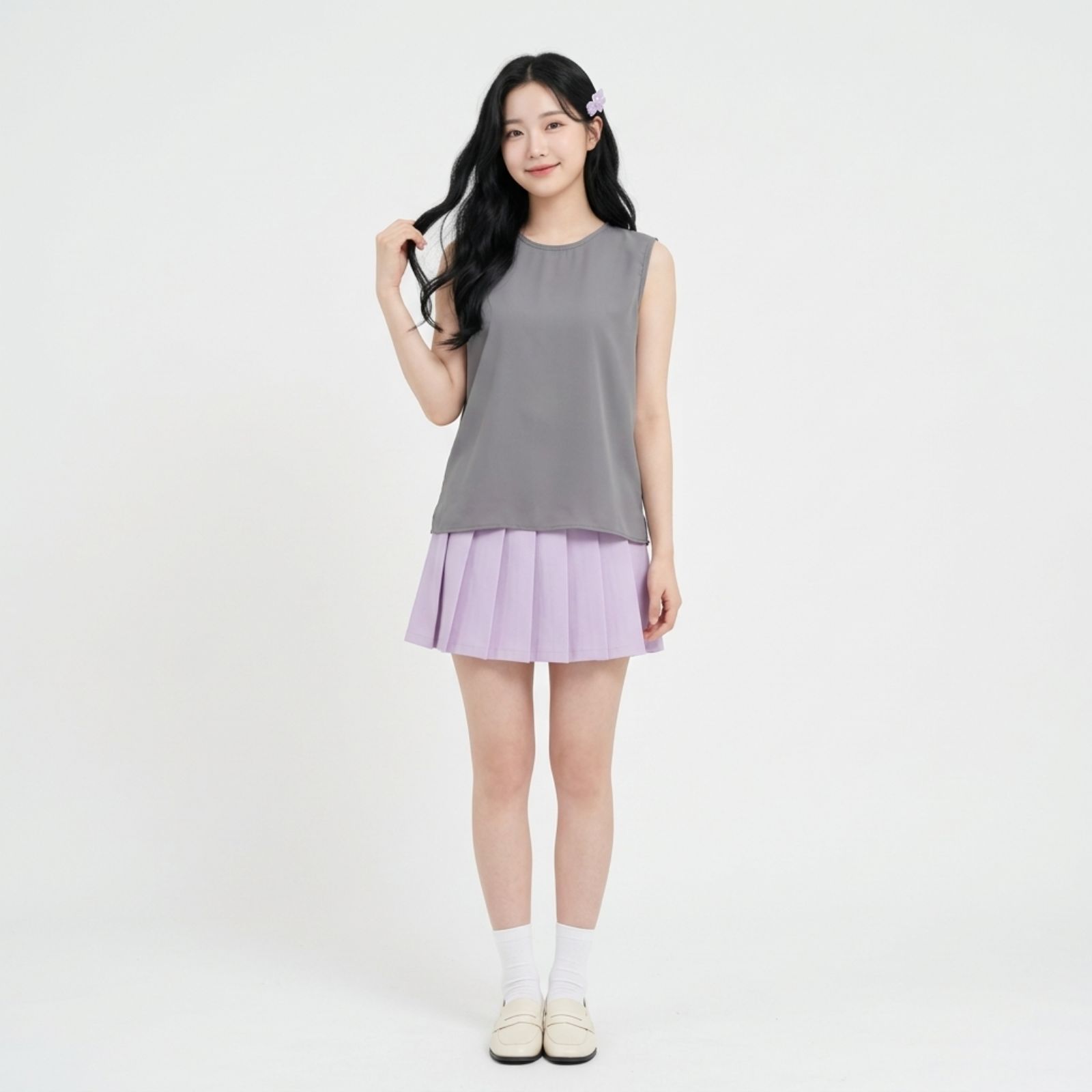 Inner Tanpa Lengan Sleeveless By Youniq sampul
