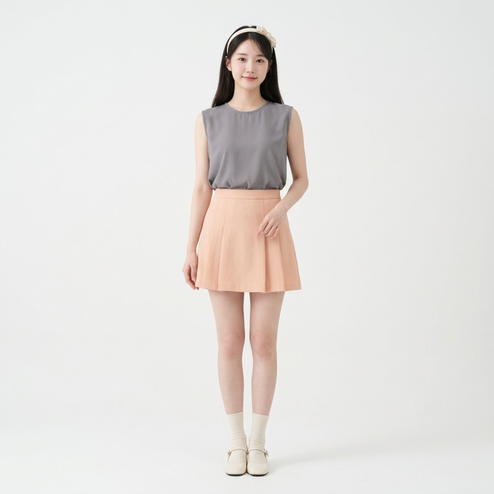 Inner Tanpa Lengan Sleeveless By Youniq sampul