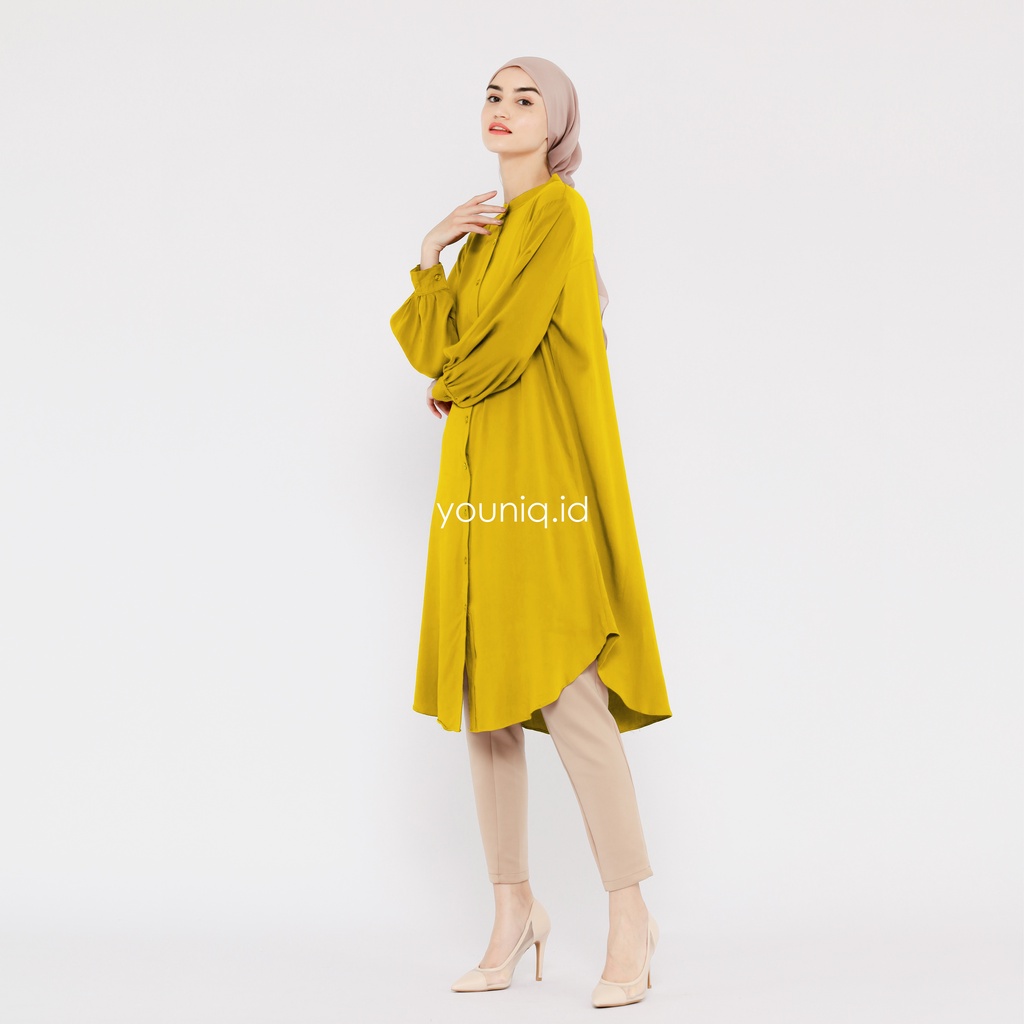 Viola O-Neck Tunic Balloon Sleeve By YOUNIQ LEMON