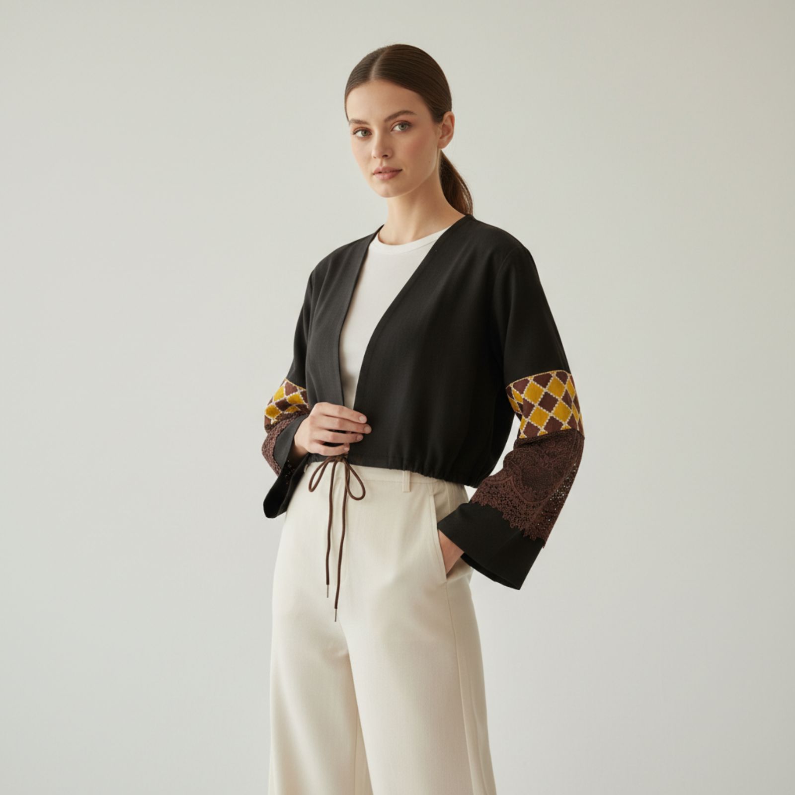 Orli Outer LongSleeve Batik Combination