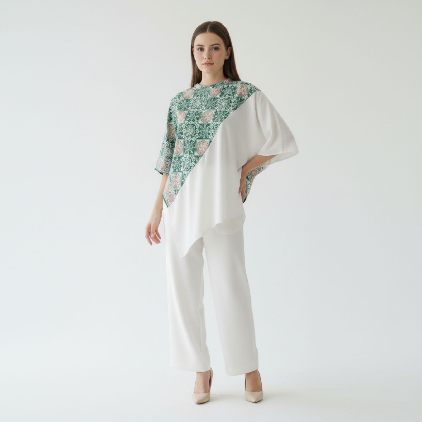 Outer Cape Batik  Combination