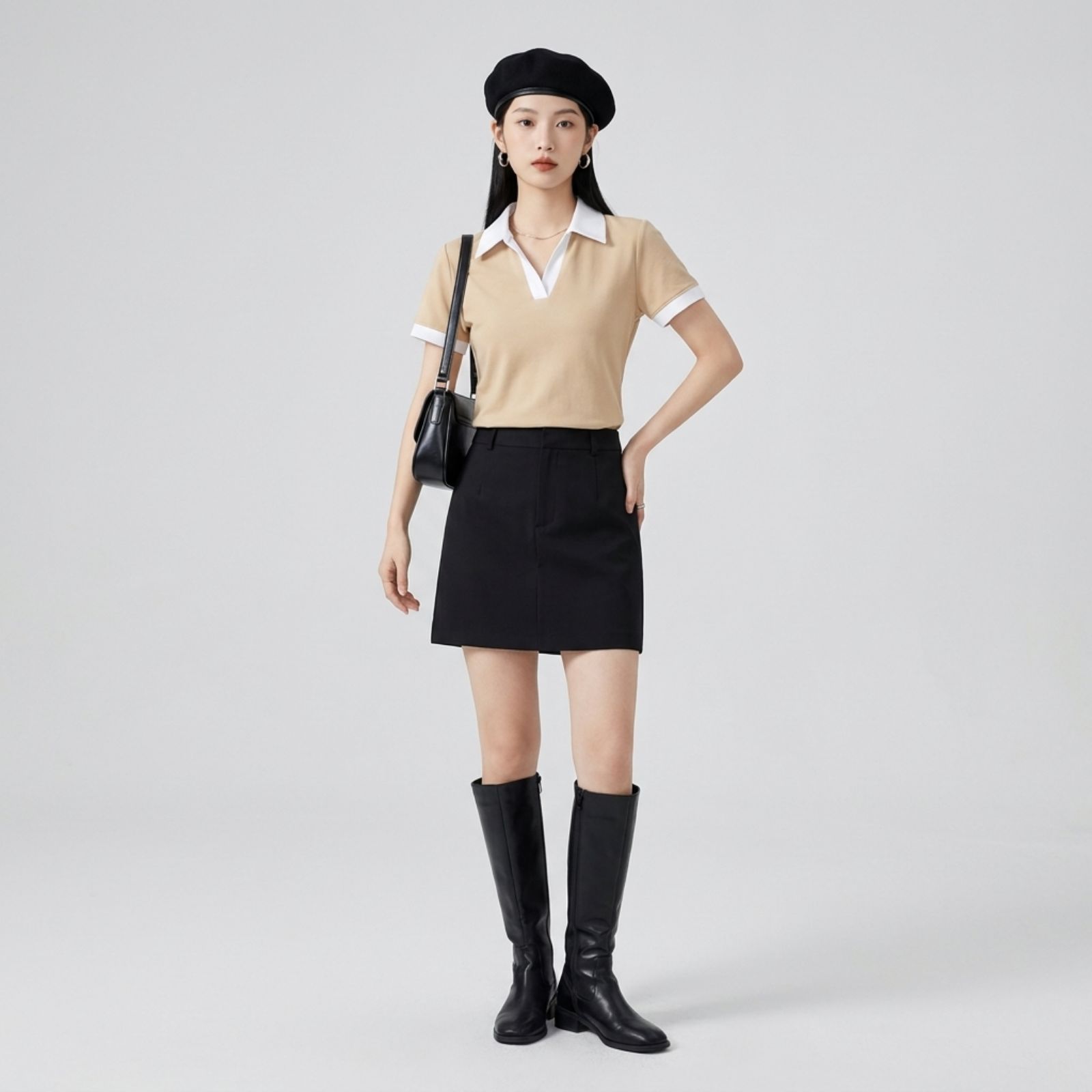Elvara Chic Polo Tee – Premium Collection sampul
