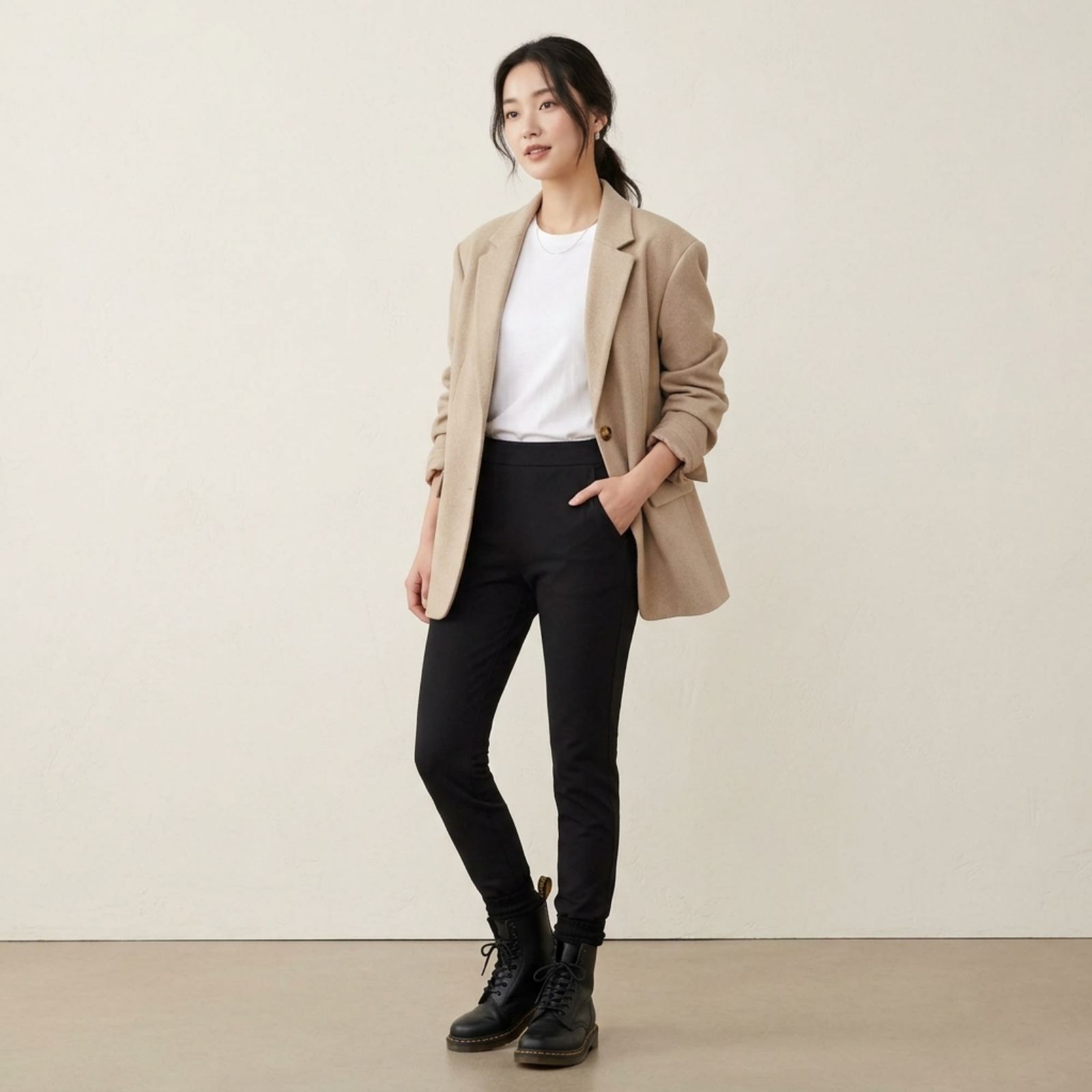Carolla Basic Pants Premium Celana Scuba sampul