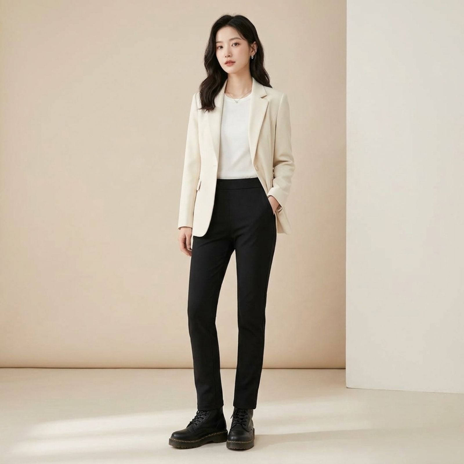 Carolla Basic Pants Premium Celana Scuba sampul
