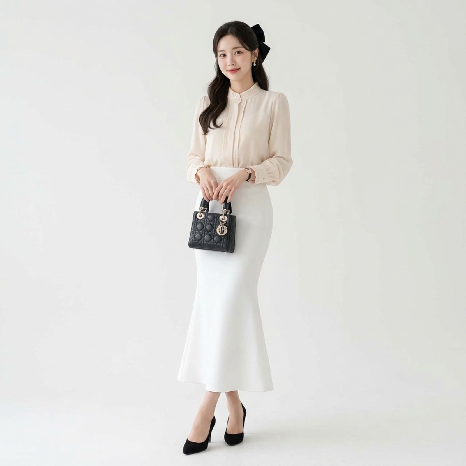 Mermaid Skirt Scuba Premium - Midi Skirt Rok Wanita - Maxi Skirt Rok Wanita by Youniq sampul