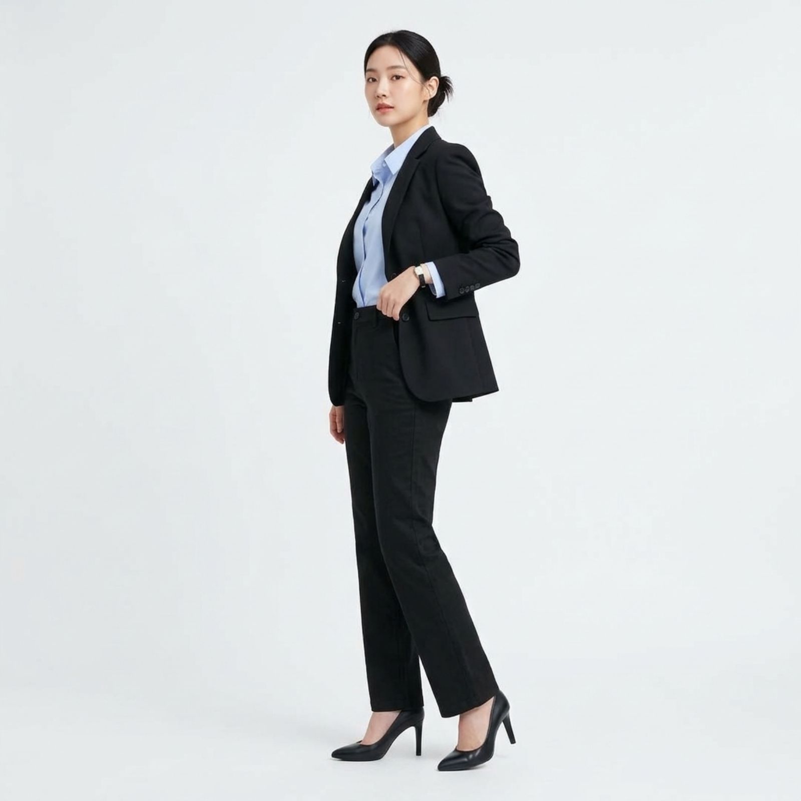 CELANA KERJA WANITA BAHAN FORMAL KANTORAN BY YOUNIQ sampul