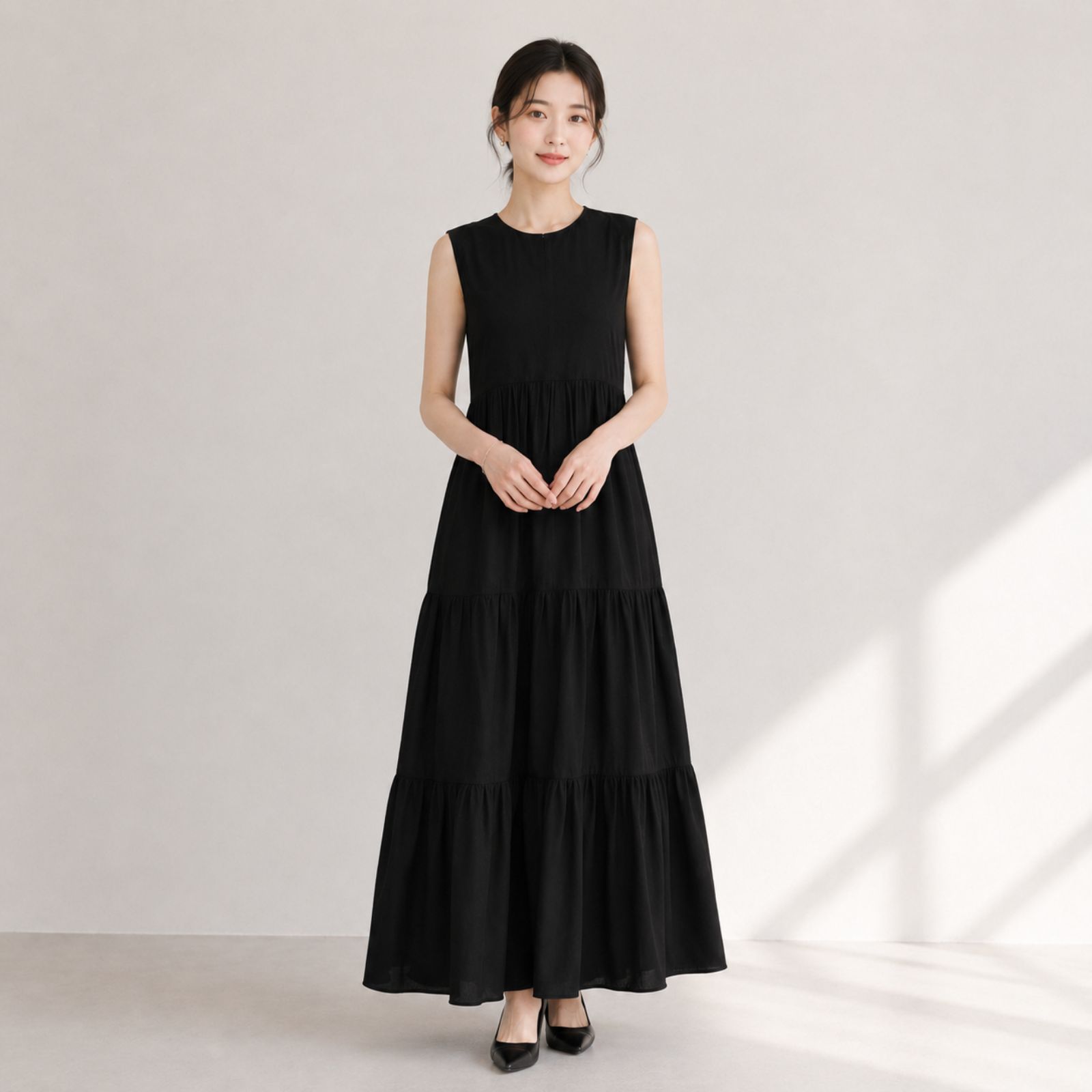 RAISA BUSUI SLEEVELESS DRESS sampul