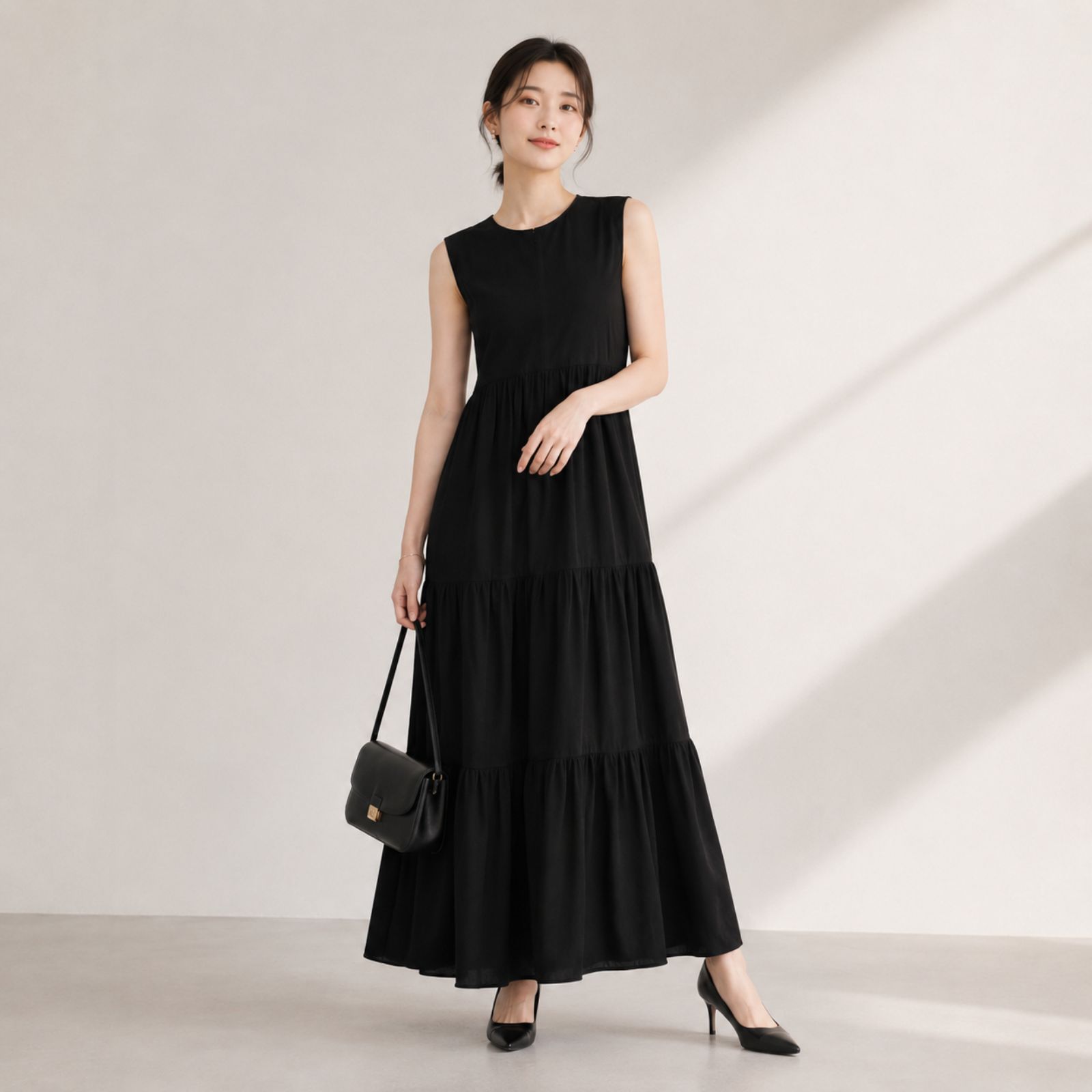 RAISA BUSUI SLEEVELESS DRESS sampul