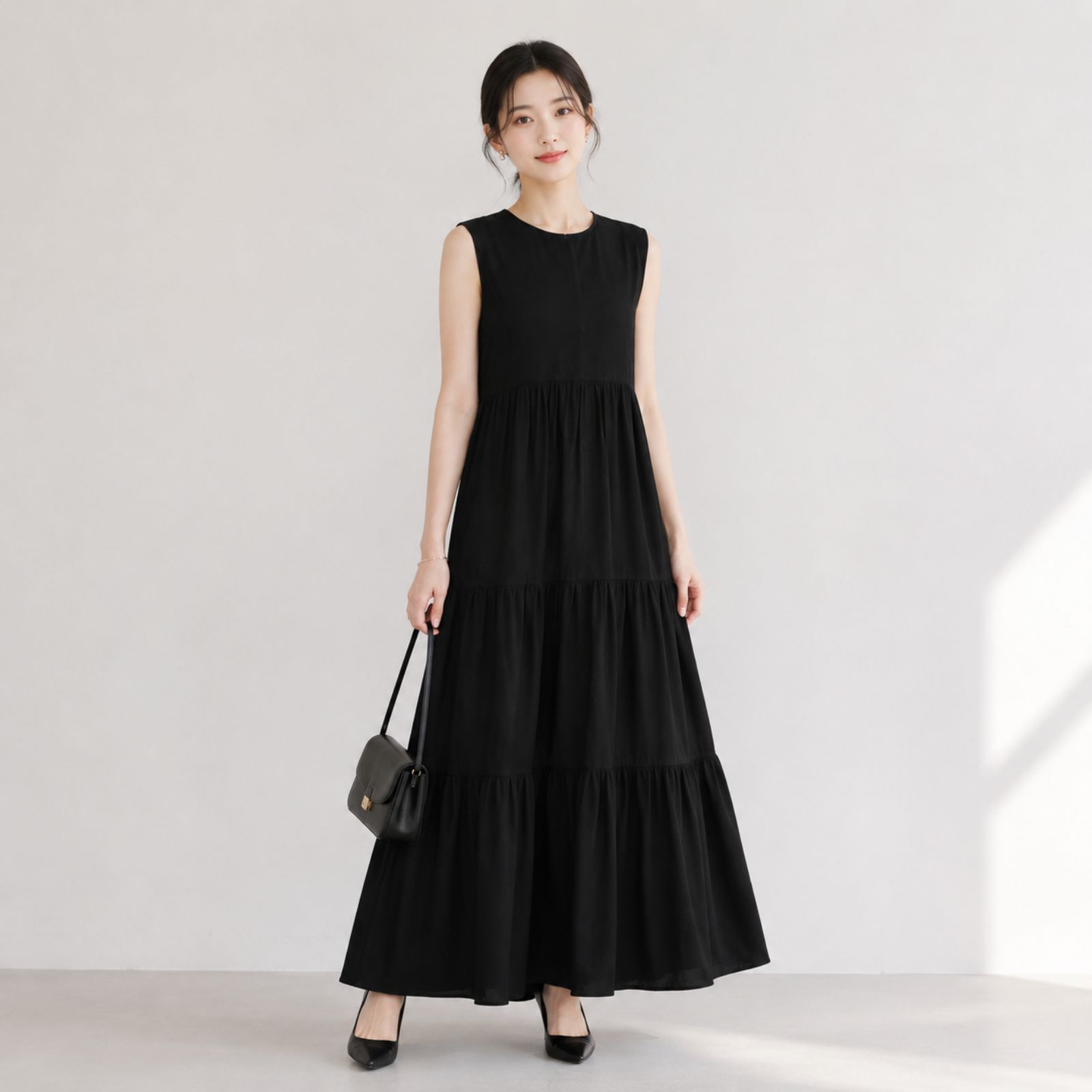 RAISA BUSUI SLEEVELESS DRESS sampul