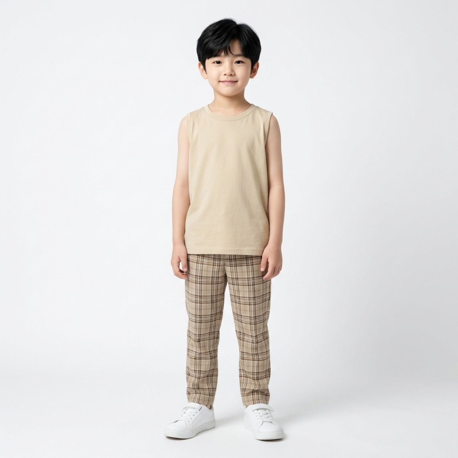Inner Kaos Anak Tanpa Lengan | Inner Sleeveless Unisex By YOUNIQ COKSU