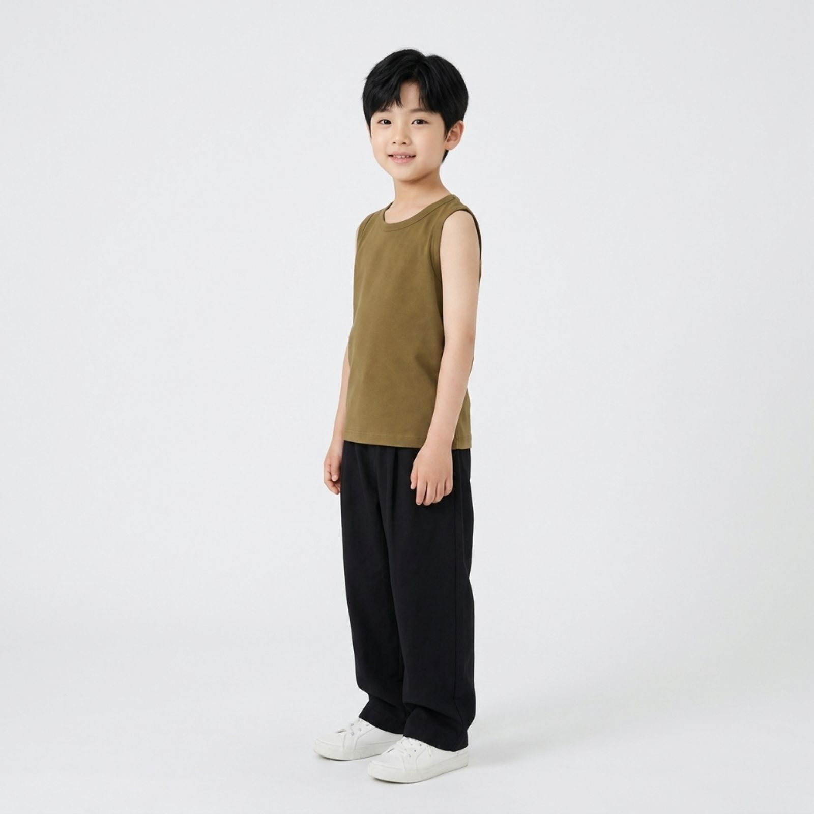 Inner Kaos Anak Tanpa Lengan | Inner Sleeveless Unisex By YOUNIQ sampul