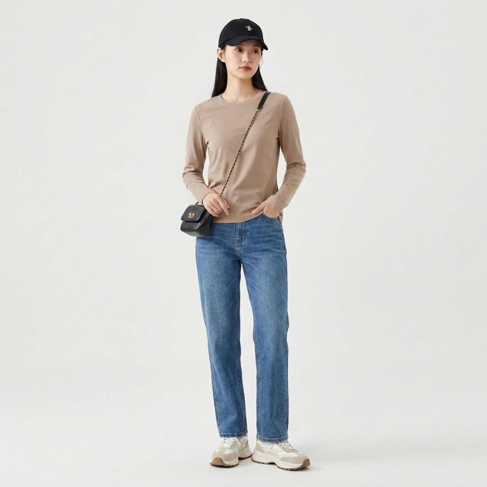 Kaos Lengan Panjang | Long Sleeve Unisex By YOUNIQ LATTE