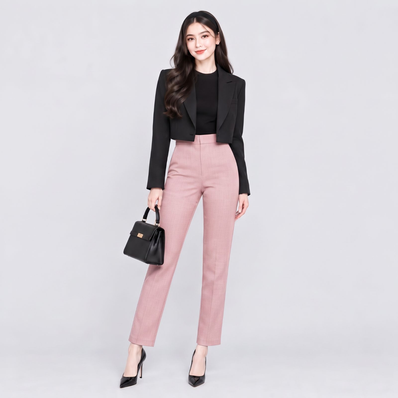 Clarissa Highwaist SlimPants | YOUNIQ.ID DUSTY