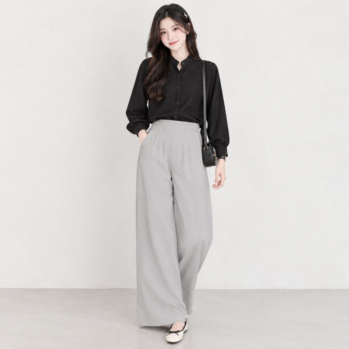Celana Kulot Jumbo + Saku By Youniq