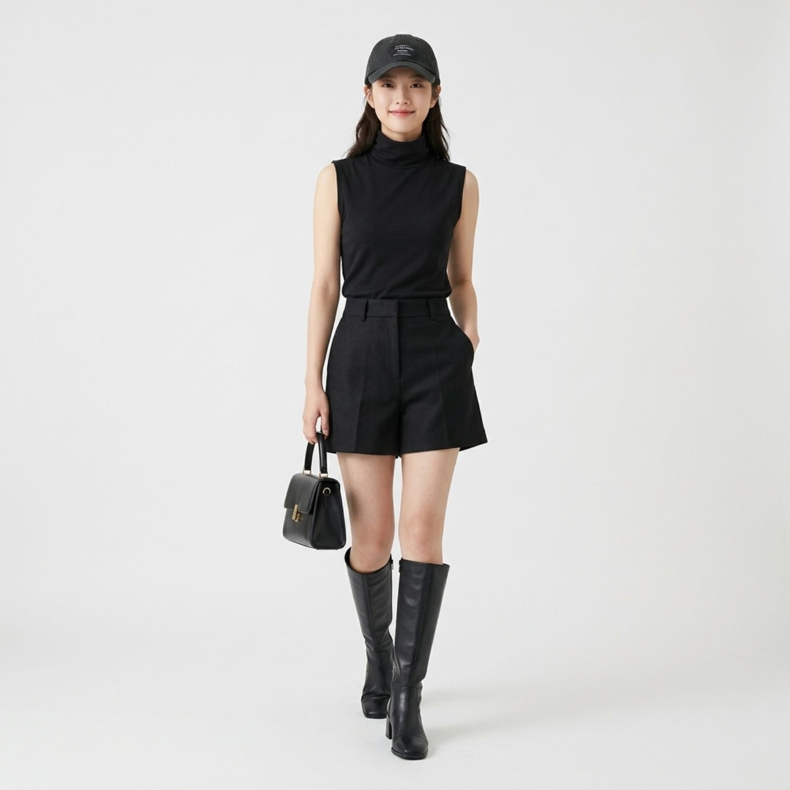 Inner Turtleneck Sleeveless sampul