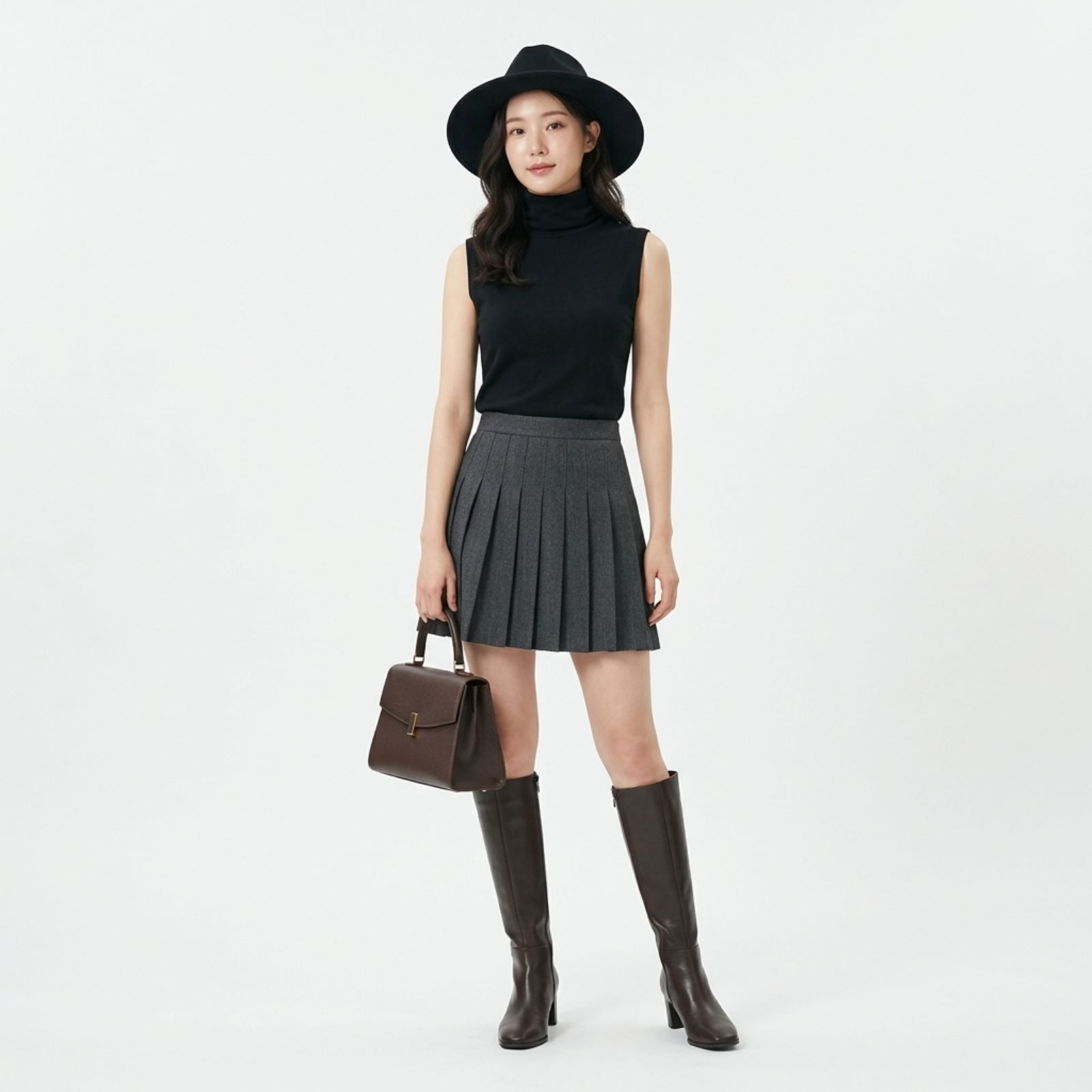 Inner Turtleneck Sleeveless sampul