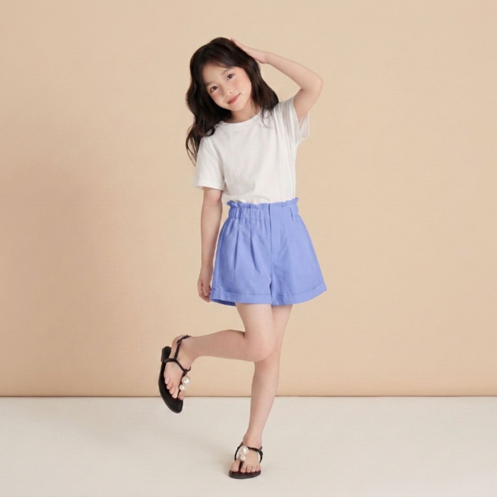 Nara Kids Girl Shorts Pants DENIM