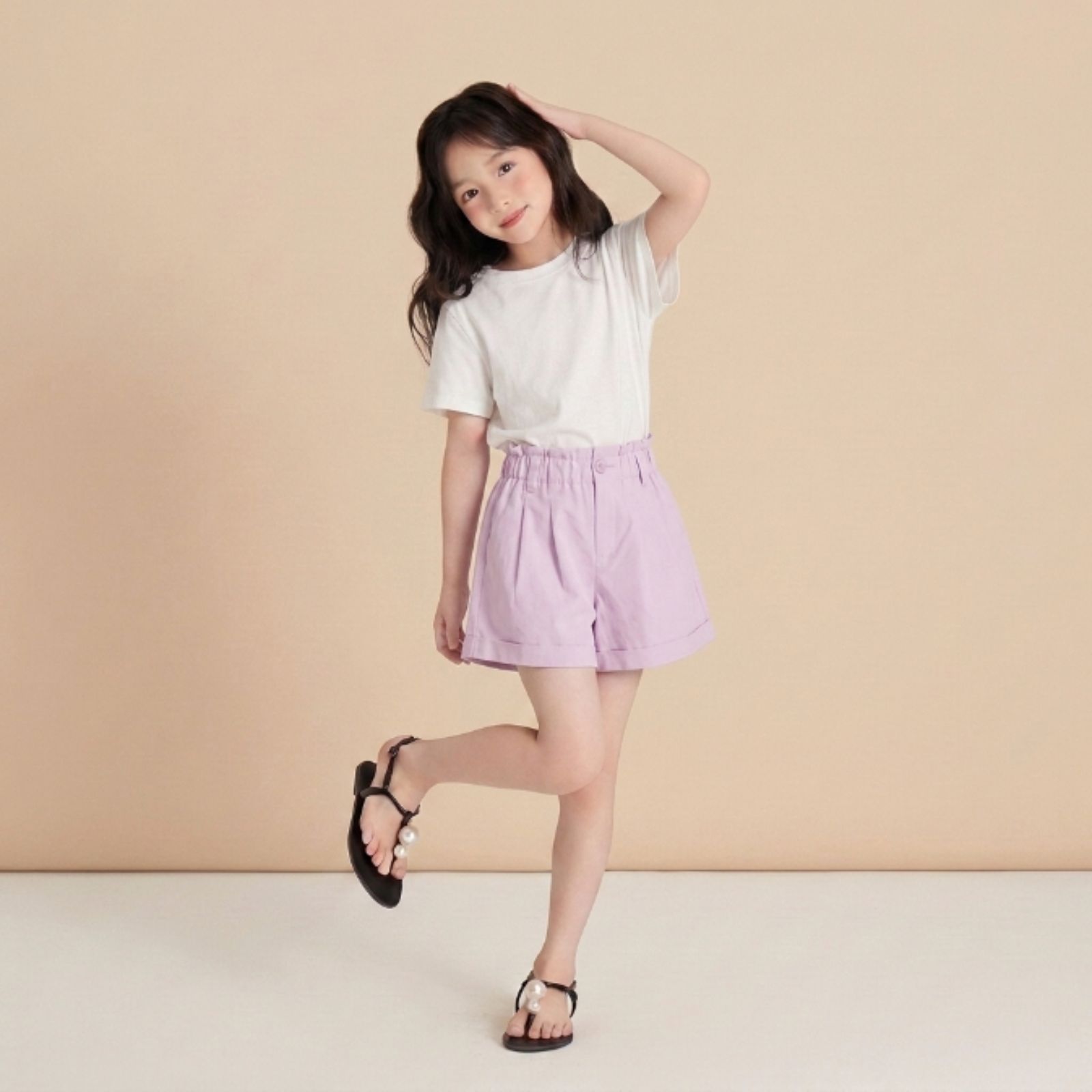 Nara Kids Girl Shorts Pants DUSTY