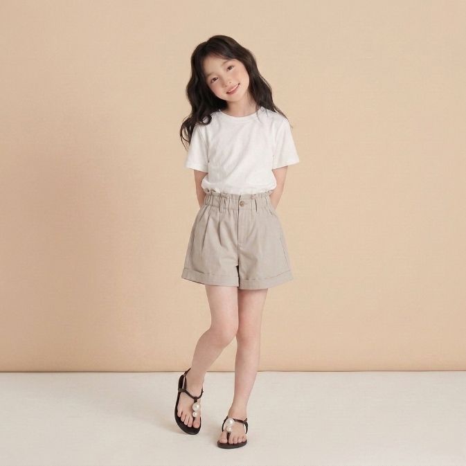 Nara Kids Girl Shorts Pants sampul