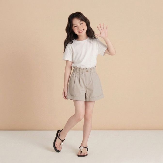 Nara Kids Girl Shorts Pants sampul