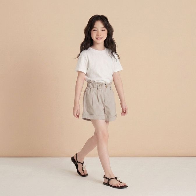 Nara Kids Girl Shorts Pants sampul