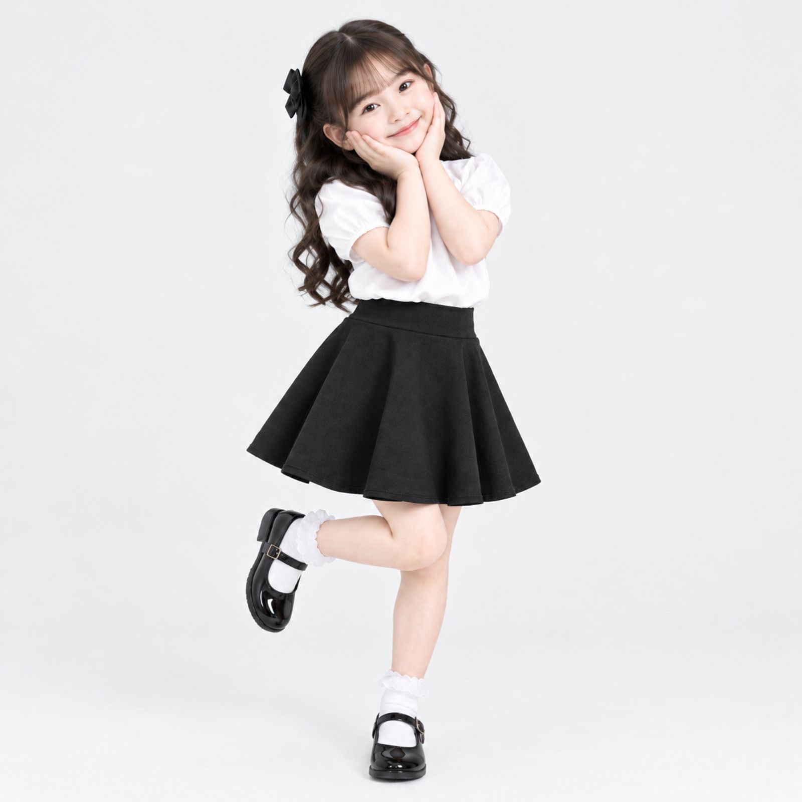 ROK MINI ANAK PEREMPUAN | Mini Plain Skirt By CHIAROBE sampul