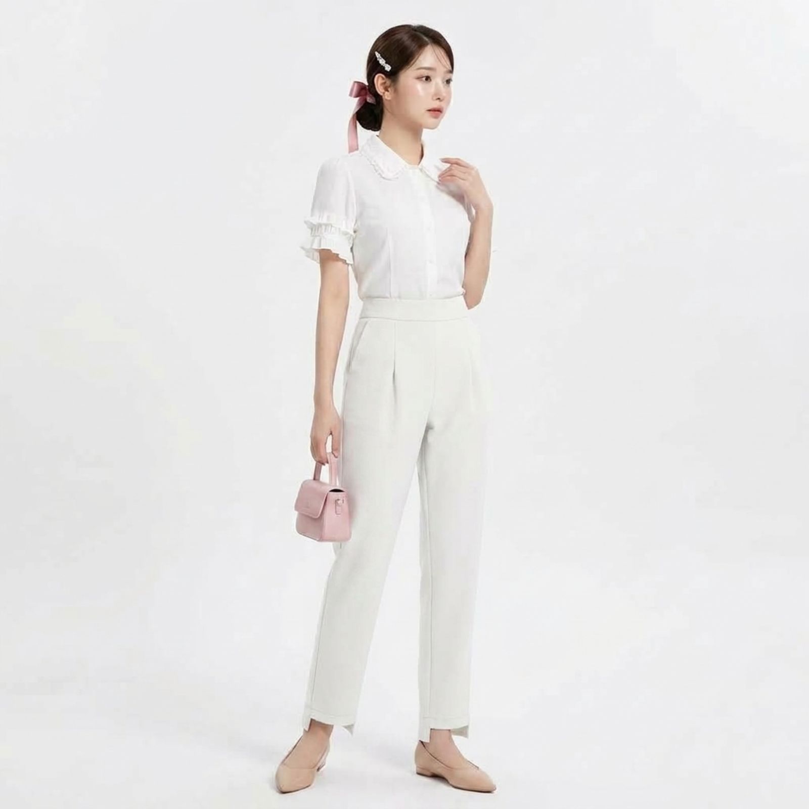 Mypan Pants Scuba Premium PUTIH
