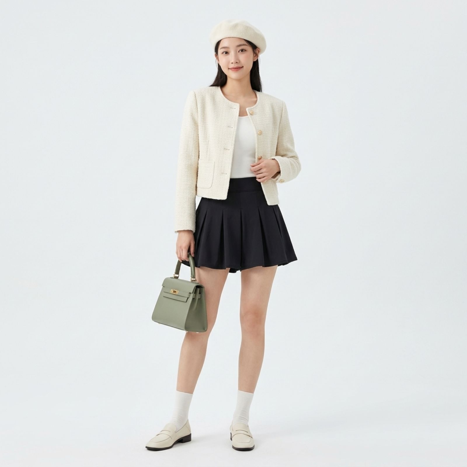 ROK MINI SKIRT CASUAL OLAHRAGA | ROK WANITA OLAHRAGA | ROK PENDEK HITAM