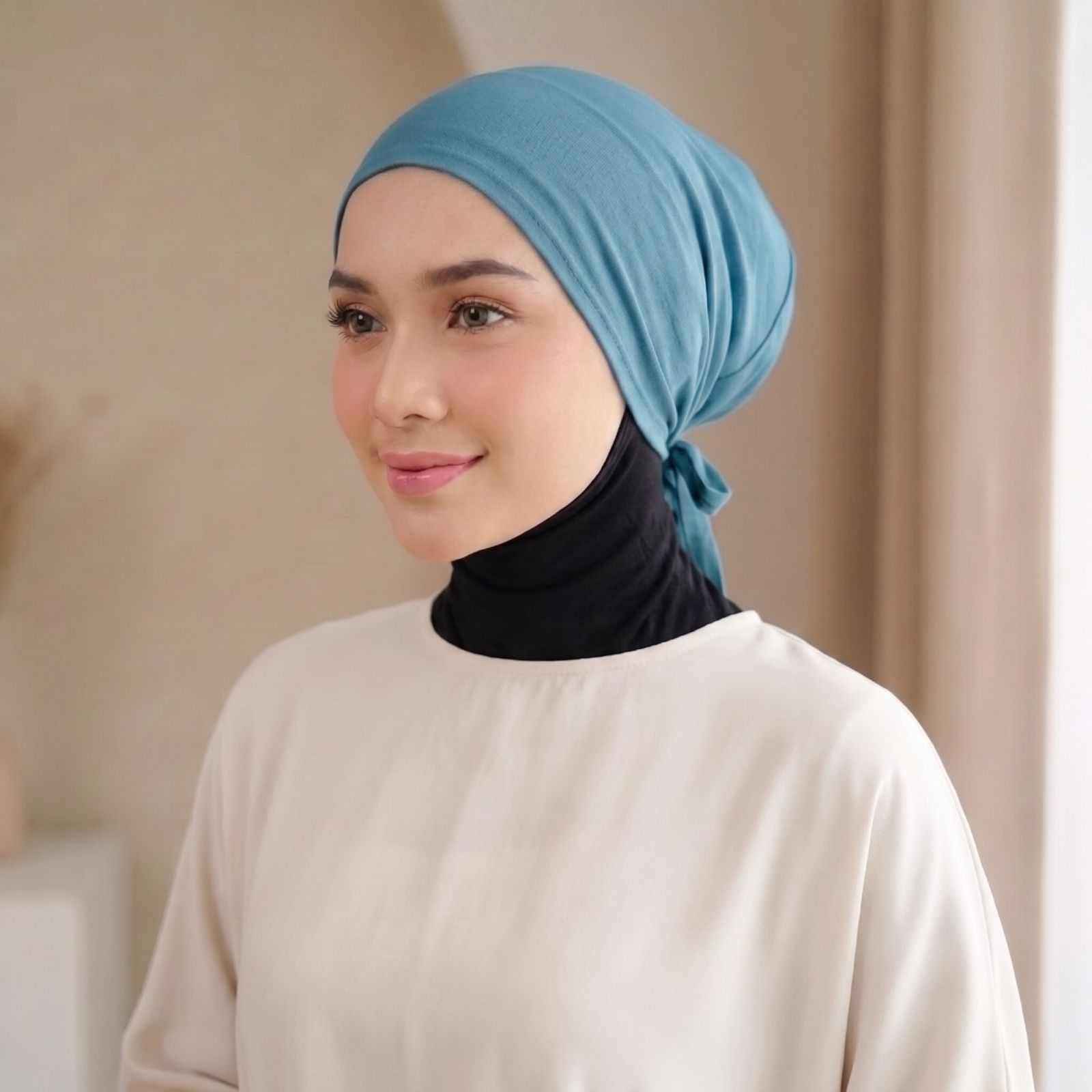 Ciput Inner Hijab Premium Anti Pusing BLUE