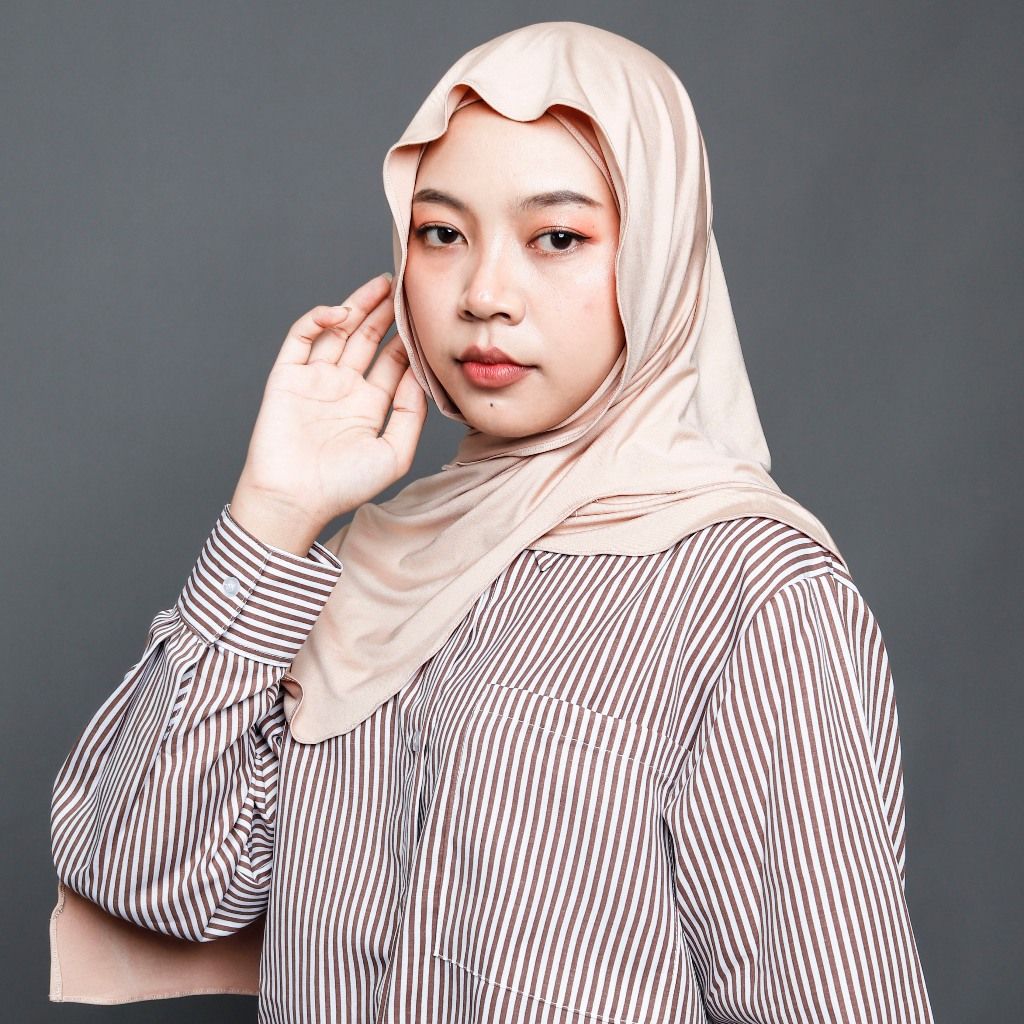 Pashmina Oval Inner Ninja Spandex Jersey | Hijab Pashmina Shawl Inner Nyatu COKSU