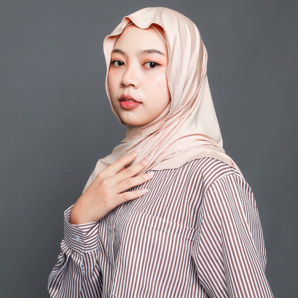 Pashmina Oval Inner Ninja Spandex Jersey | Hijab Pashmina Shawl Inner Nyatu sampul