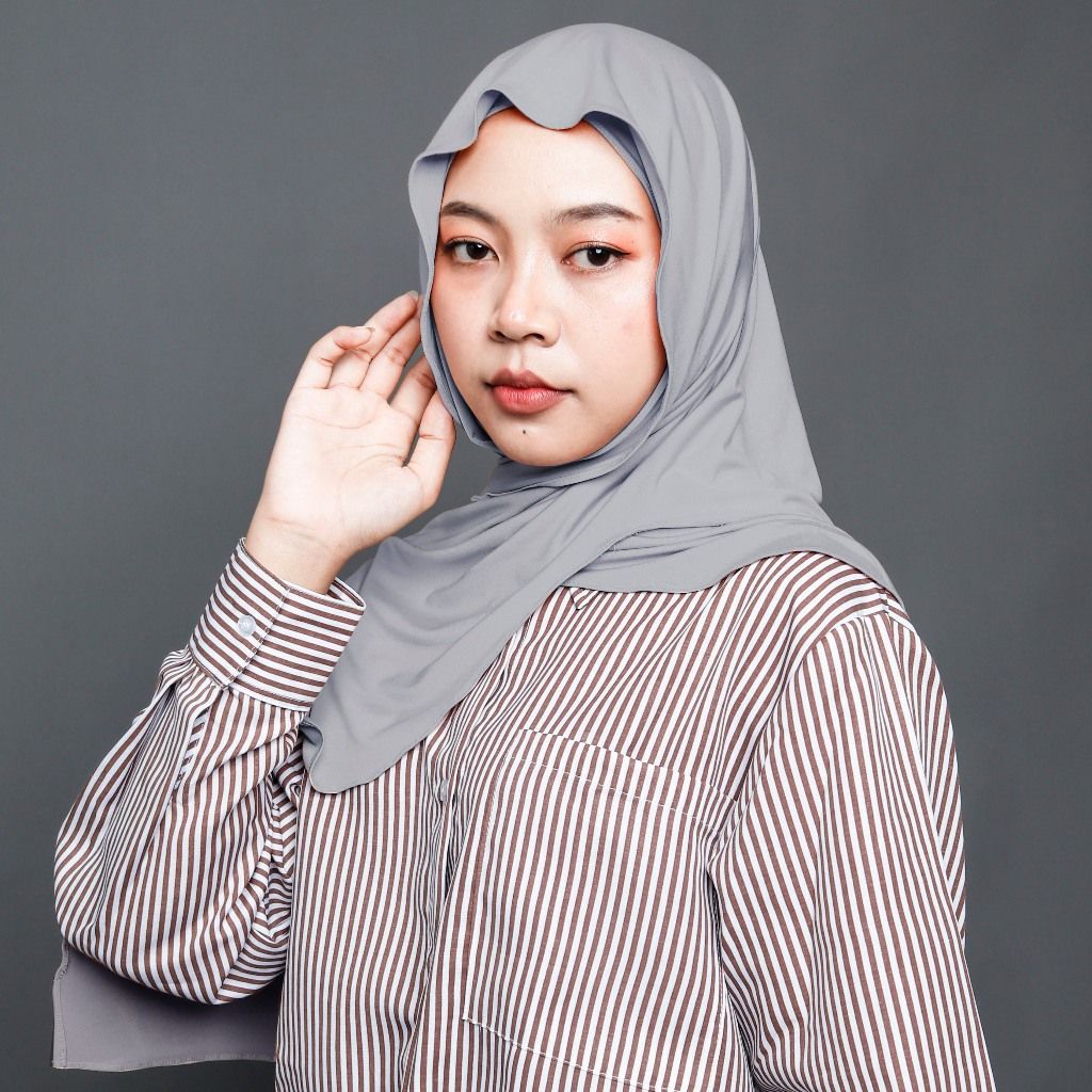Pashmina Oval Inner Ninja Spandex Jersey | Hijab Pashmina Shawl Inner Nyatu sampul