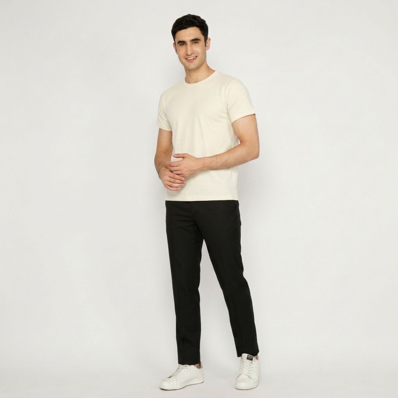 KAOS POLOS LENGAN PENDEK KATUN COMBED 30S By YOUNIQ sampul